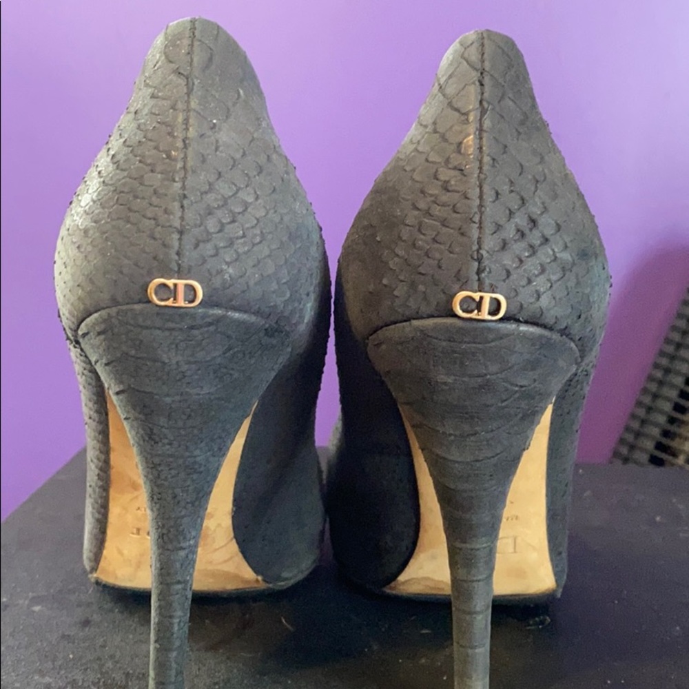 Dior python snake skin pumps - Picture 5 of 5